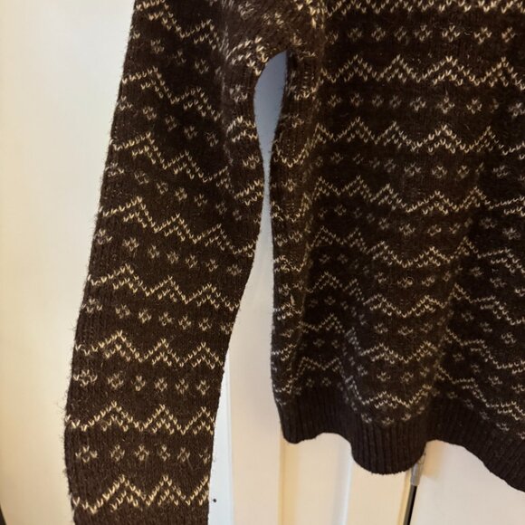 NORSE PROJECTS FAIR ISLE WINTER SWEATER SIZE SMALL 100% pure wool - Picture 5 of 11